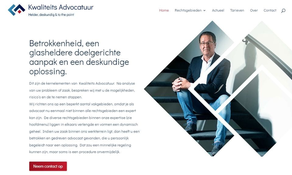 Brand Identity & Website voor Kwaliteits Advocatuur