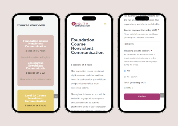 heart in communication cursusagenda mobiel